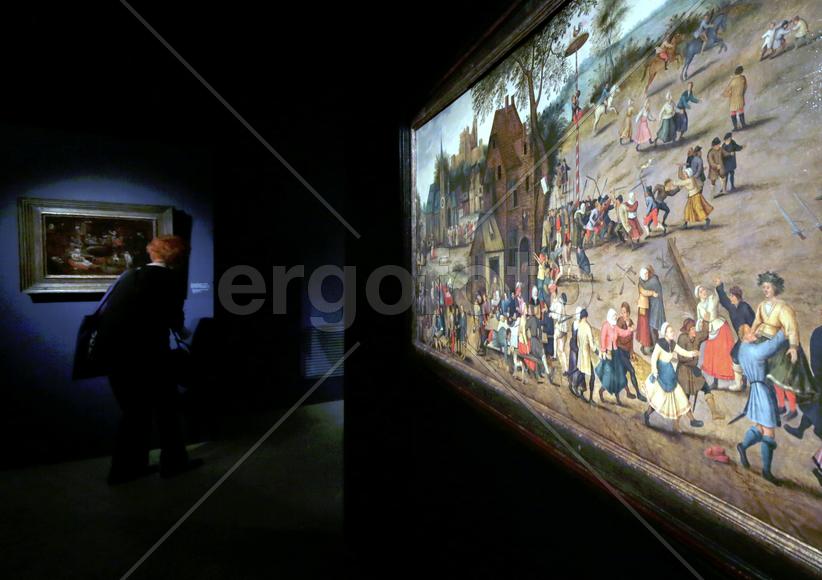 Выставка Младшие Брейгели, картины из собрания Констаантина Мауергауза в ГМИИ им.А.С.Пушкина. фото С