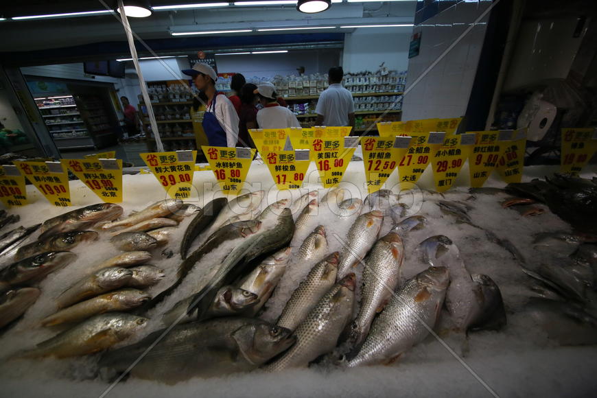 Пекин. Рыба