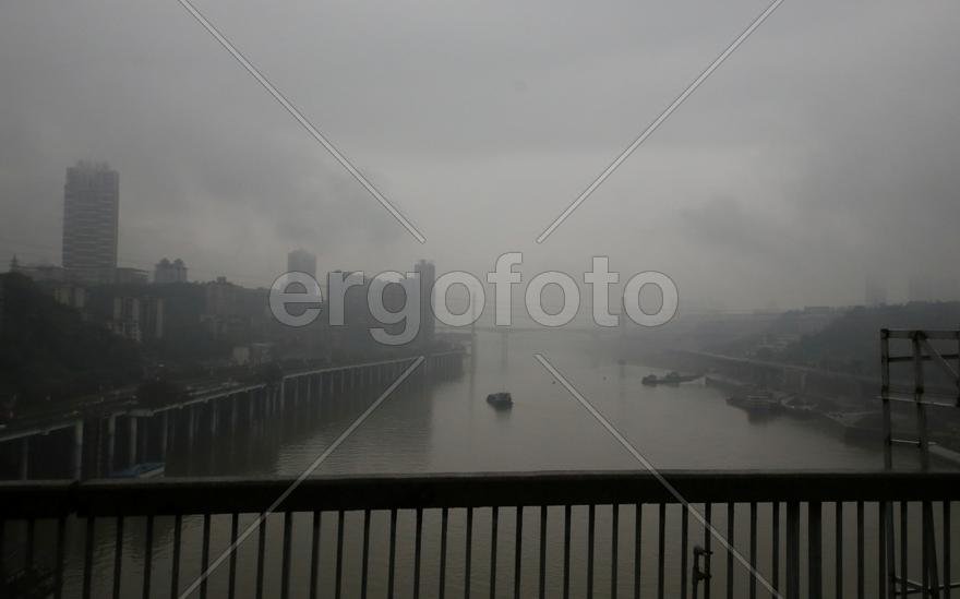 Город Чунцин, Китай. 