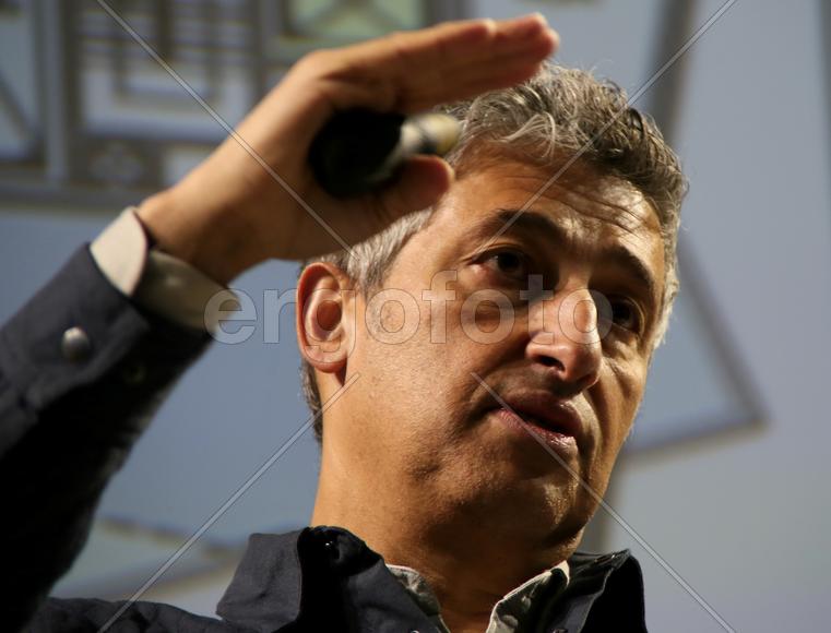 Архитектор Хани Рашид на презентации нового музейного комплекса Эрмитаж-Москва