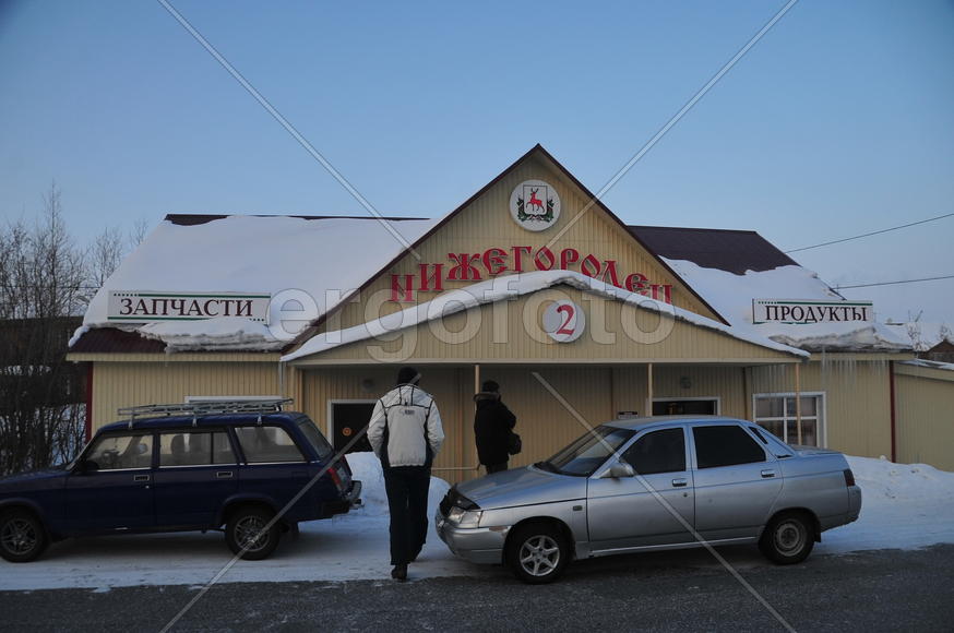 Поселок Лабытнанги. Ямало-ненецкий  автономный округ. Город Салехард, поселок Лабытнанги. фото Серге