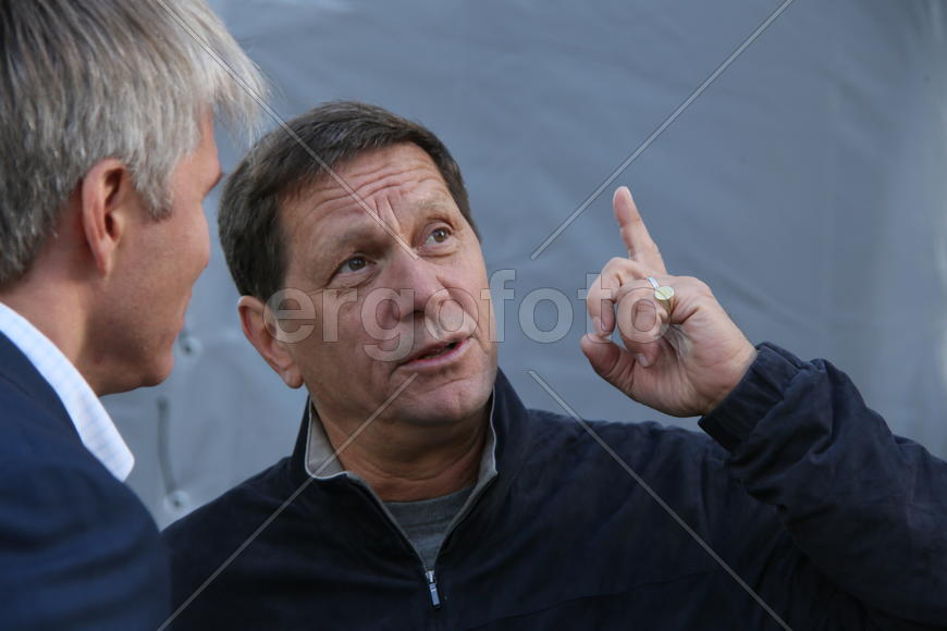 Александр Жуков и Павел Колобков, зам министра по спорту