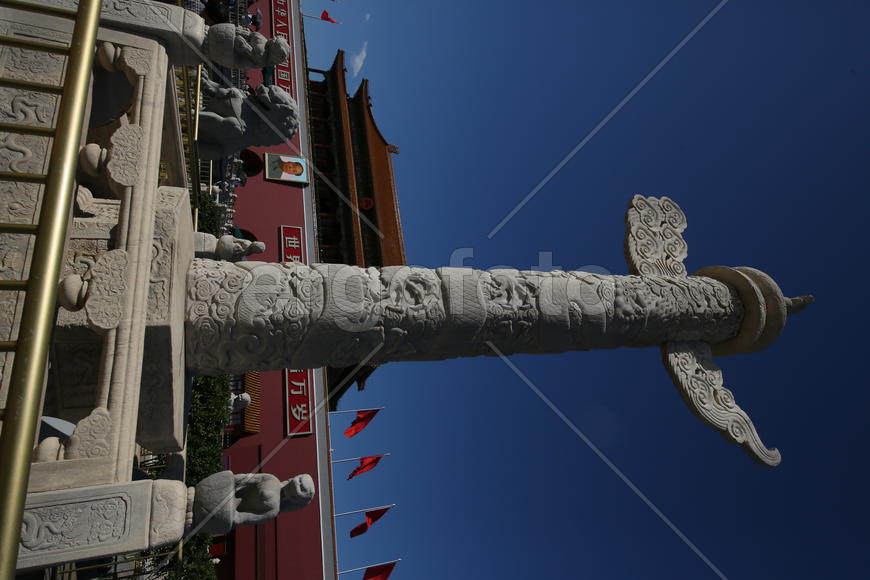 Пекин. Сентябрь 2015.  Площадь Тяньаньмень