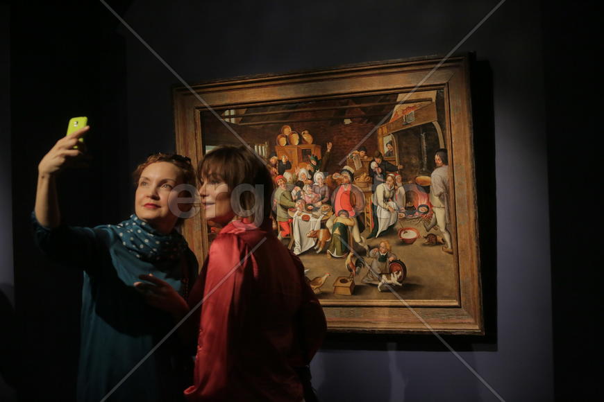 Выставка Младшие Брейгели, картины из собрания Констаантина Мауергауза в ГМИИ им.А.С.Пушкина. фото С