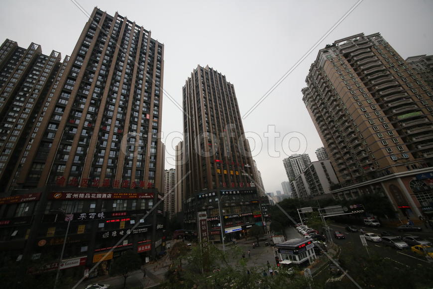 Город Чунцин, Китай. 