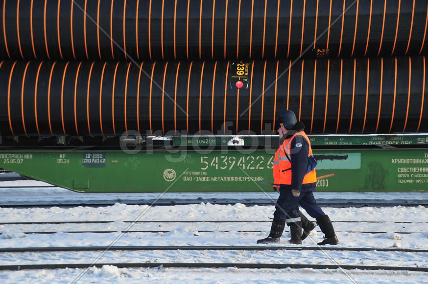 СТанция Лабытнанги. Ямало-ненецкий  автономный округ. Город Салехард, поселок Лабытнанги. фото Серге