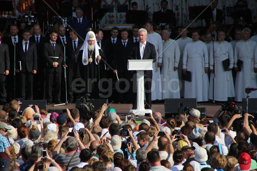 Патриарх и мэр Москвы