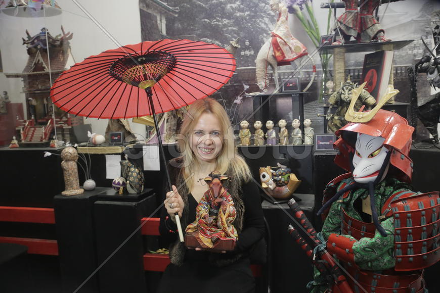 Выставка японских кукол. Россия