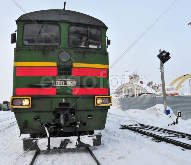 ВОкзал Лабытнанги Ямало-ненецкий  автономный округ. Город Салехард, поселок Лабытнанги. фото Сергей 