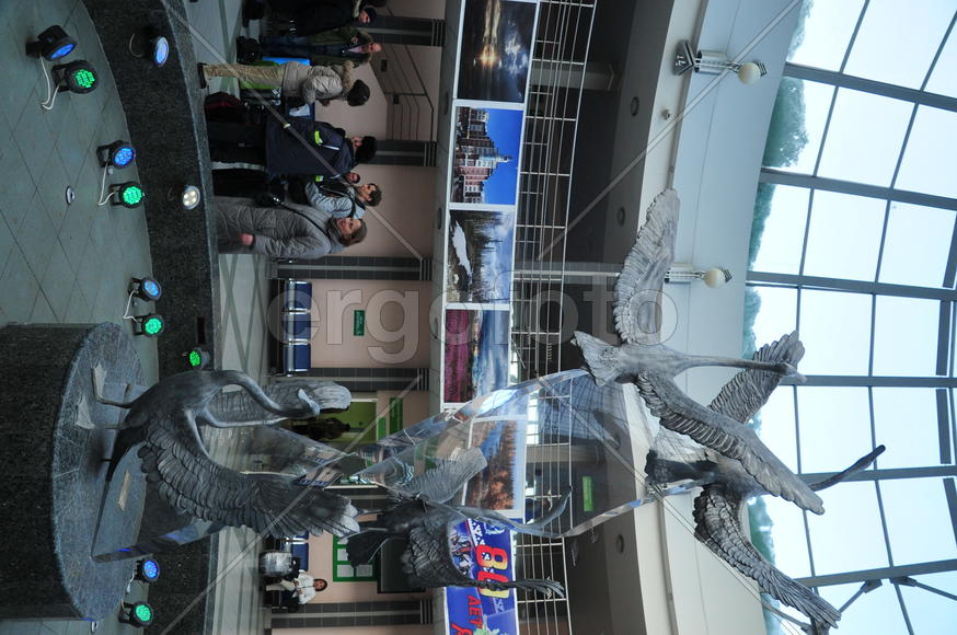 Аэропорт Салехард. Ямало-ненецкий  автономный округ. Город Салехард, поселок Лабытнанги. фото Сергей