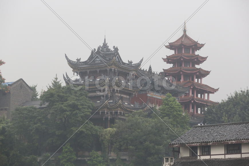 Город Чунцин, Китай. 