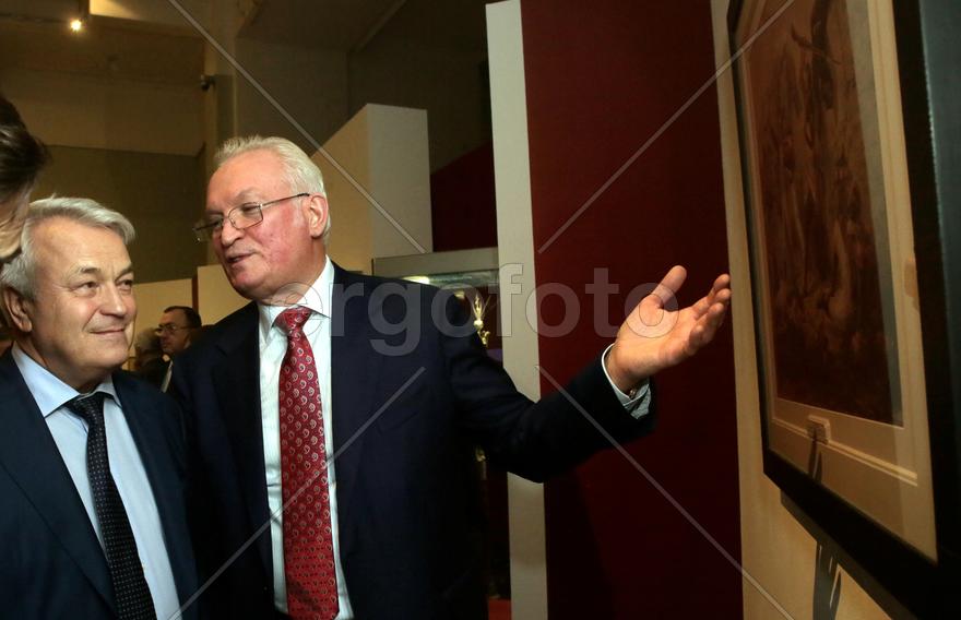 Зам.министра обороны РФ Николай Панков и коллекционер Алексей Егоров.