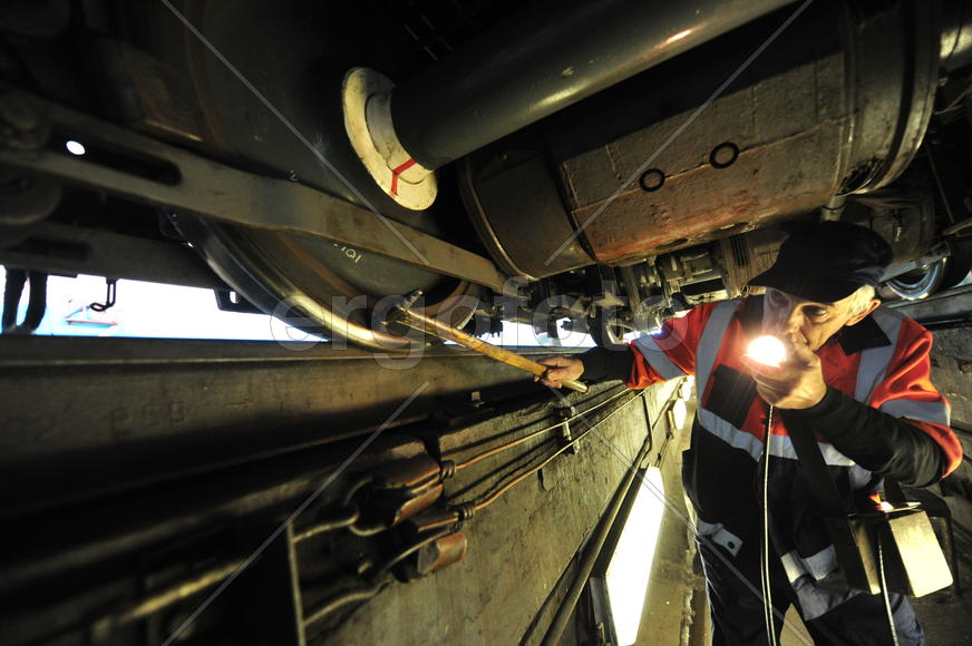 Мойка вагонов метро 17