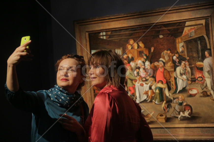 Выставка Младшие Брейгели, картины из собрания Констаантина Мауергауза в ГМИИ им.А.С.Пушкина. фото С