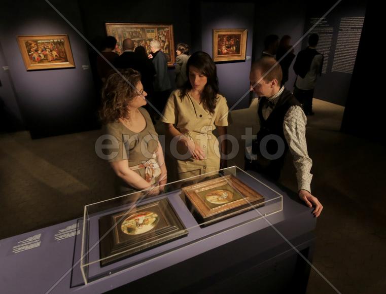 Выставка Младшие Брейгели, картины из собрания Констаантина Мауергауза в ГМИИ им.А.С.Пушкина. фото С