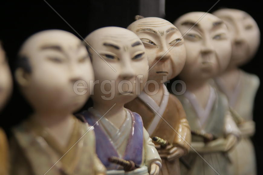 Выставка японских кукол. Россия