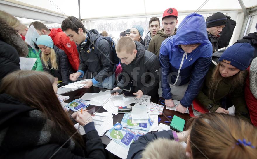 Регистрация участников Всероссийской гонки ГТО
