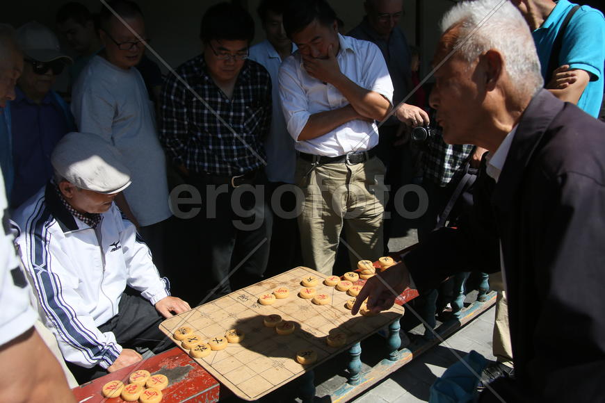 Пекин. Игры китайцев.