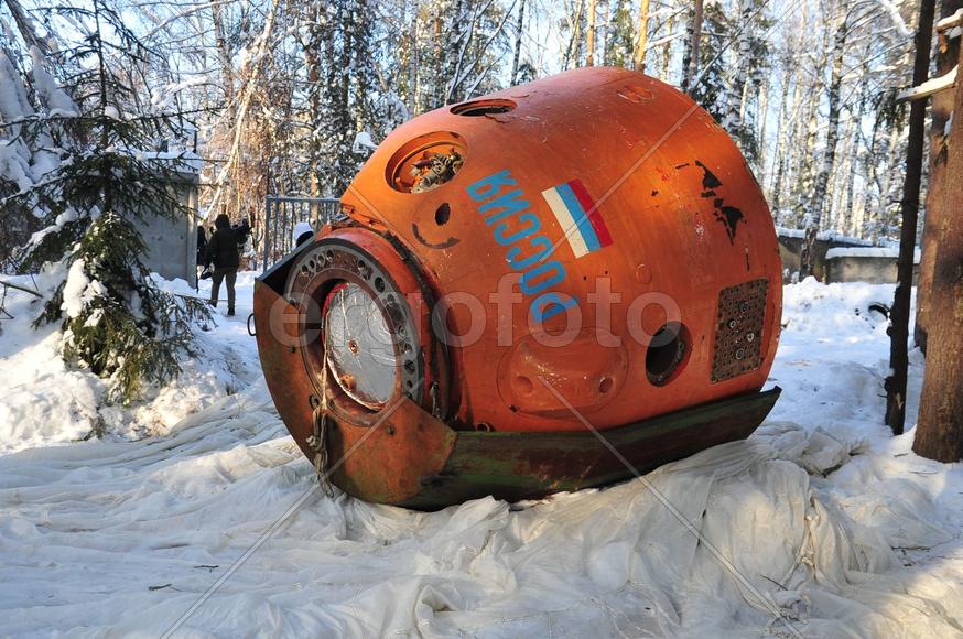 Модель космического аппарата в натуральную величину