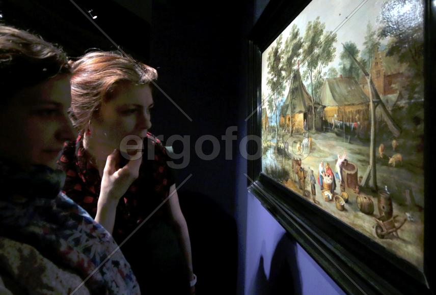 Выставка Младшие Брейгели, картины из собрания Констаантина Мауергауза в ГМИИ им.А.С.Пушкина. фото С