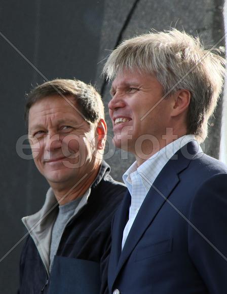 Александр Жуков и Павел Колобков, зам министра по спорту