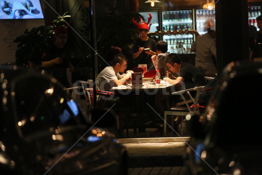 Ресторан в Пекине.