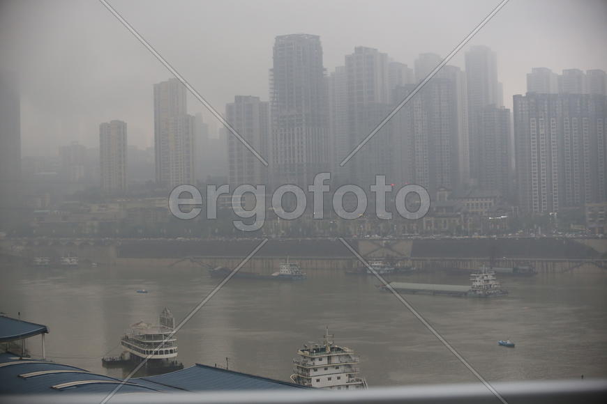 Город Чунцин, Китай. 