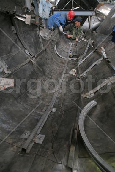 Реконструкция статуи Рабочий и Колхозница Веры Мухиной