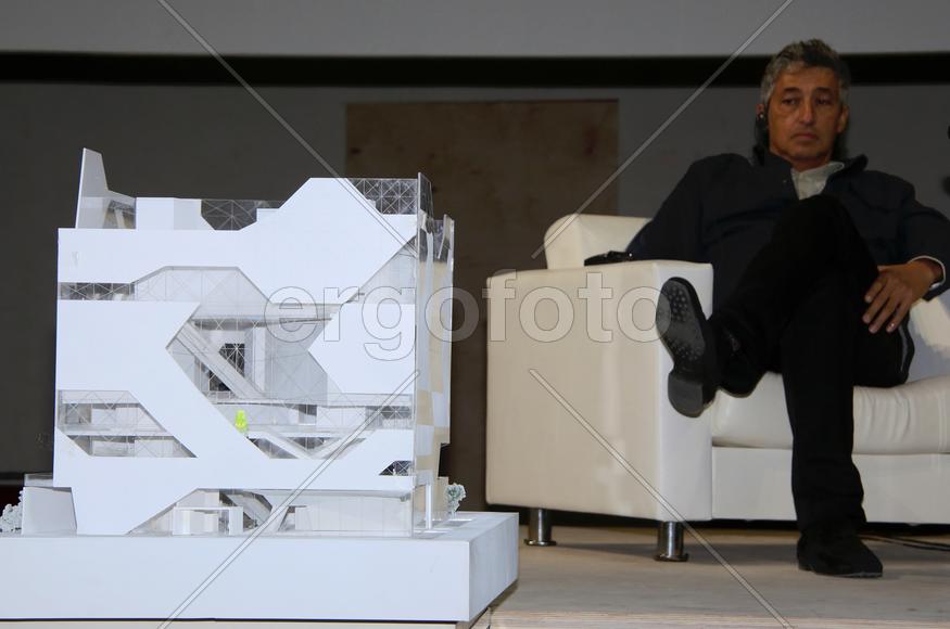 Архитектор Хани Рашид на презентации нового музейного комплекса Эрмитаж-Москва