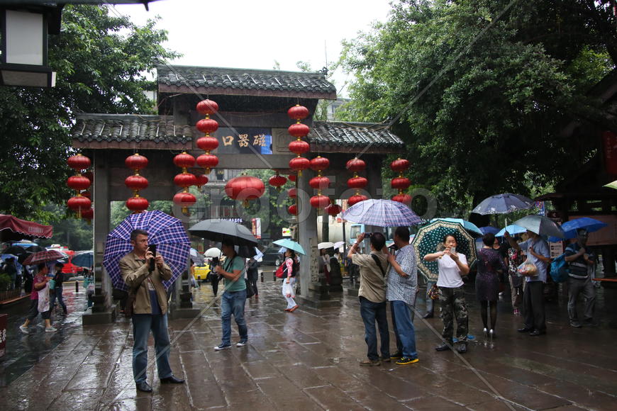 Город Чунцин, Китай. 