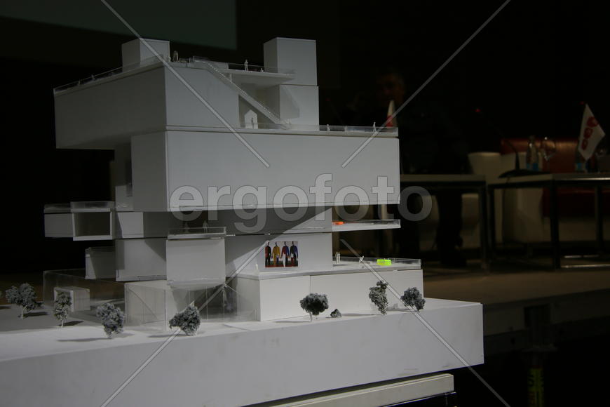 Архитектор Хани Рашид на презентации нового музейного комплекса Эрмитаж-Москва на территории завода 