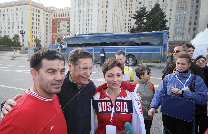 Хадажимурат Магомедов, Александр Жуков, Анастасия Давыдова
