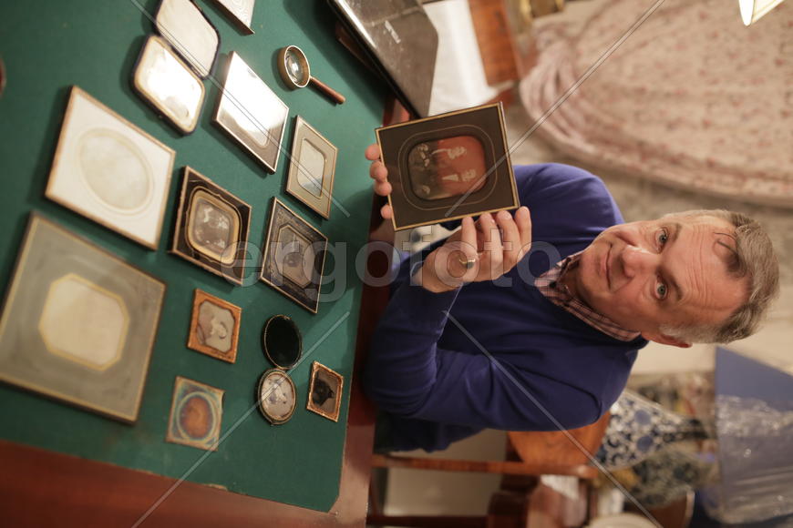 Коллекционер дагерротипов Александр Савинов