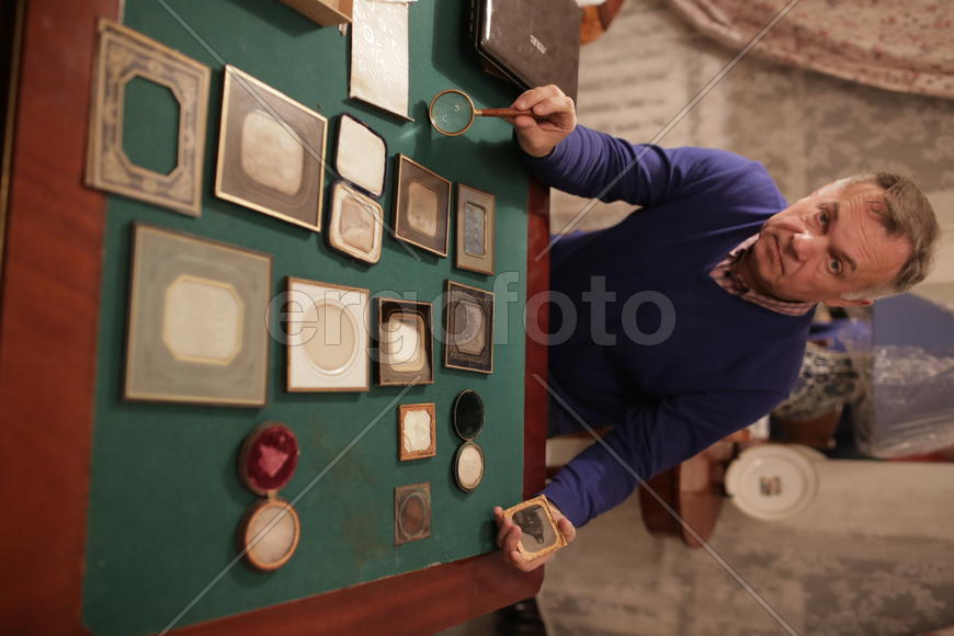 Коллекционер дагерротипов Александр Савинов