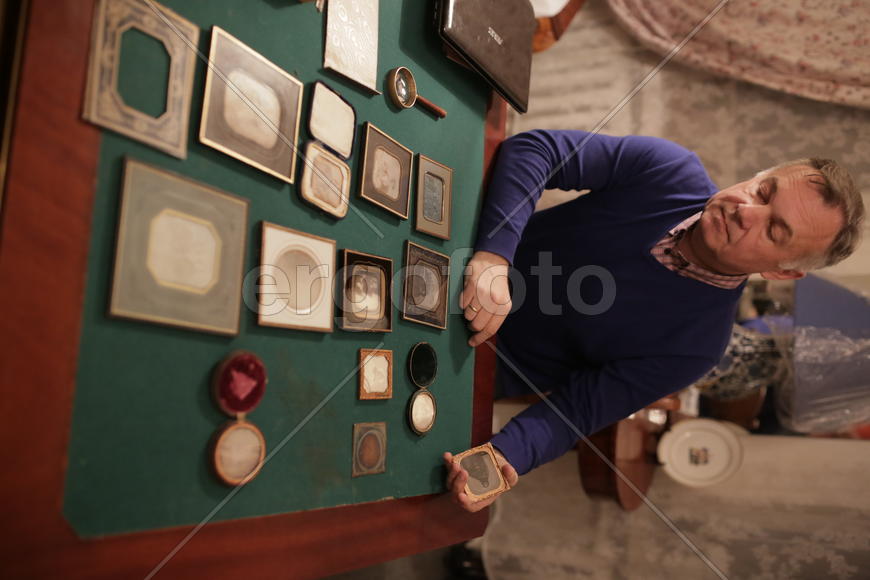 Коллекционер дагерротипов Александр Савинов