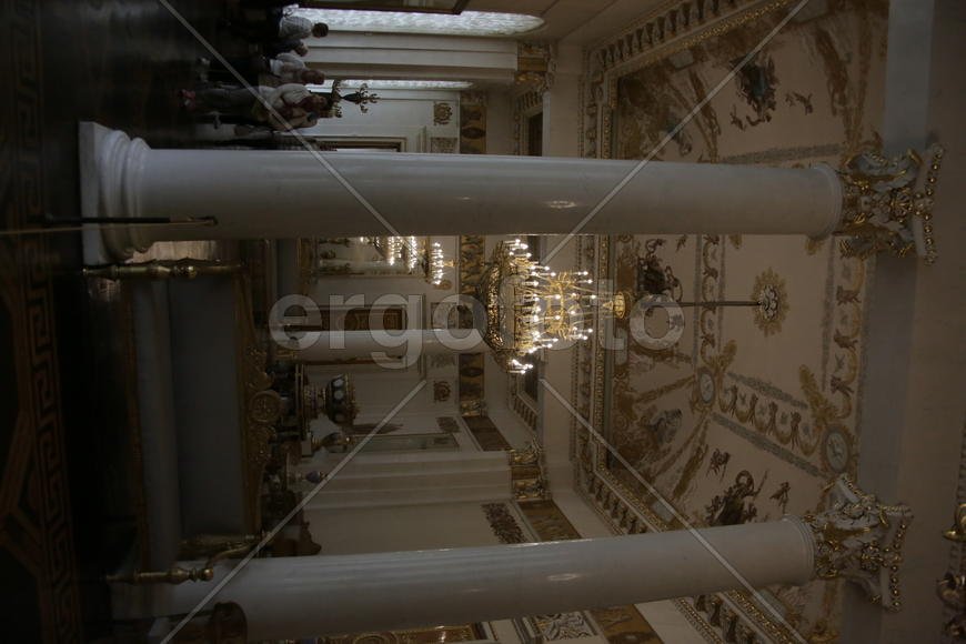 Посетители в залах. Русский музей. Санкт-Петербруг