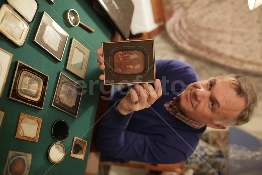 Коллекционер дагерротипов Александр Савинов