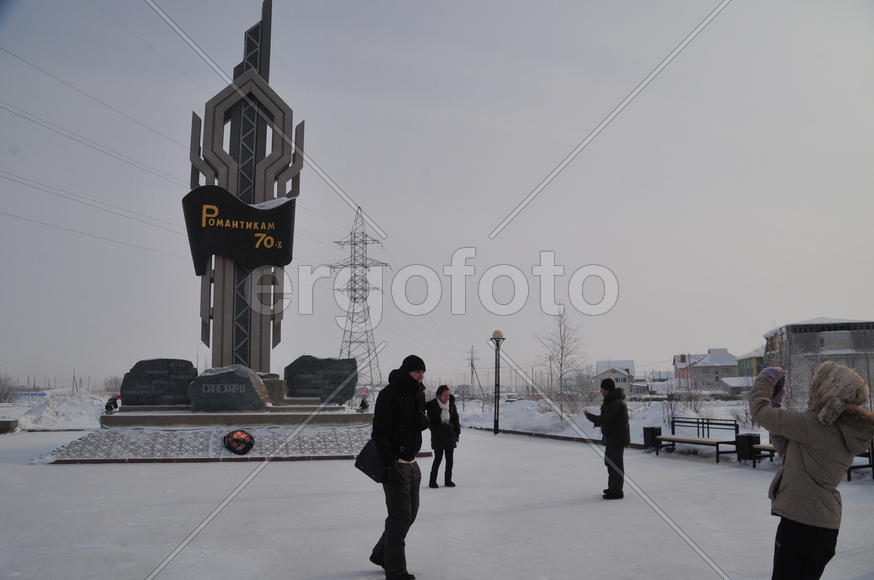 Город Салехард Ямало-ненецкий  автономный округ. Город Салехард, поселок Лабытнанги. фото Сергей Шах
