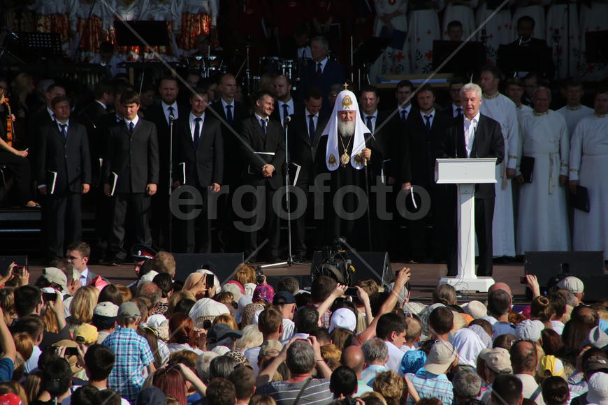 Патриарх и мэр Москвы