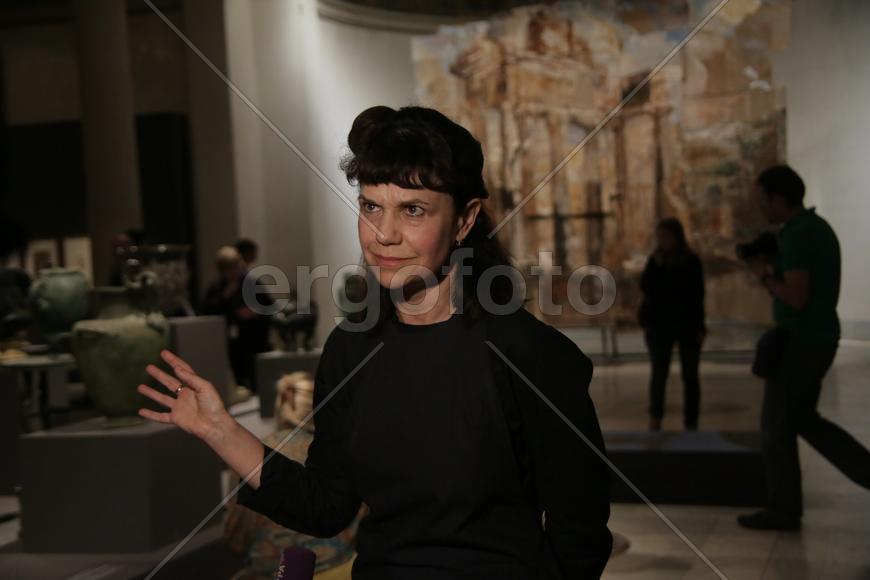 Марина Лошак, директор ГМИИ им.А.С.Пушкина. Выставка "Пиранези"