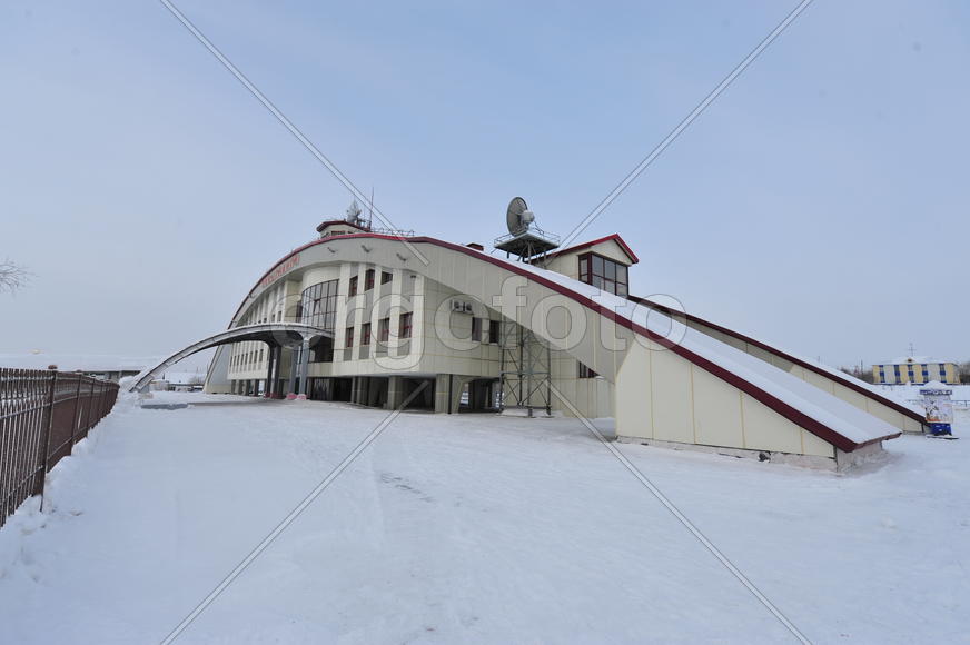 ВОкзал Лабытнанги Ямало-ненецкий  автономный округ. Город Салехард, поселок Лабытнанги. фото Сергей 