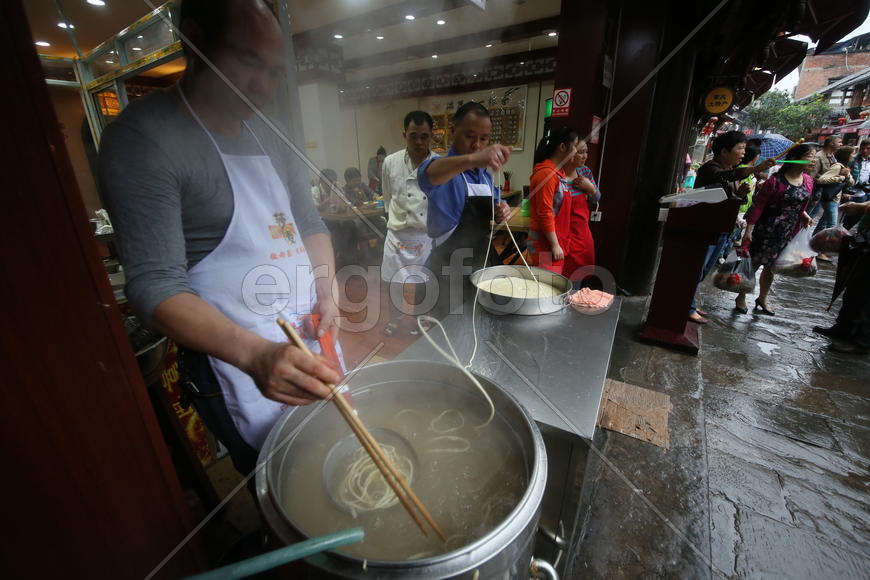 Город Чунцин, Китай. 