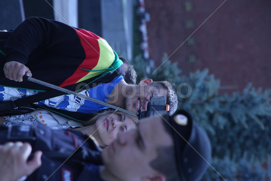 Китайские туристы на Красной площади