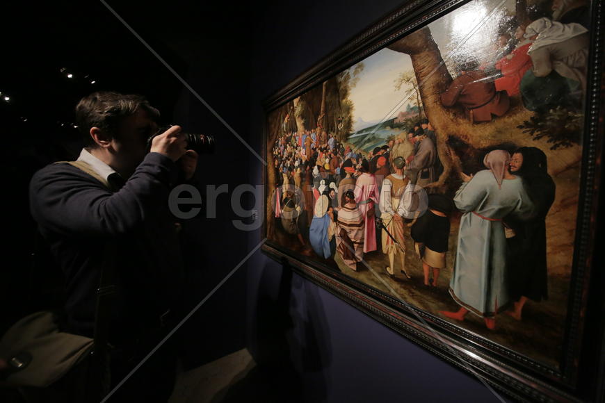 Выставка Младшие Брейгели, картины из собрания Констаантина Мауергауза в ГМИИ им.А.С.Пушкина. фото С