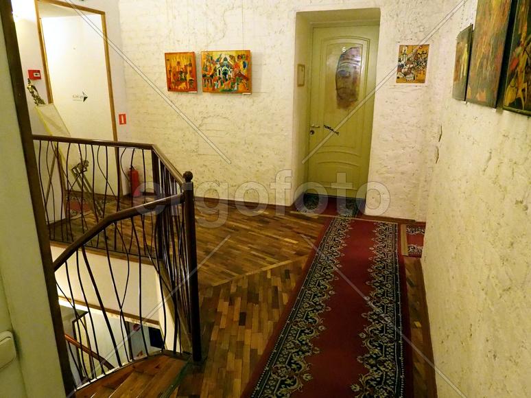 Интерьер арт-отеля "Рахманинов". Достопримечательности Санкт-Петербурга 