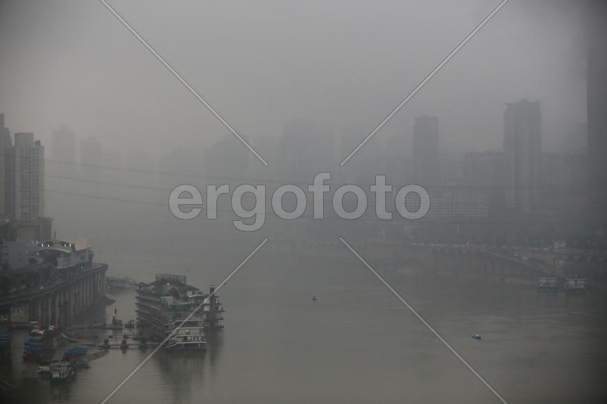 Город Чунцин, Китай. 