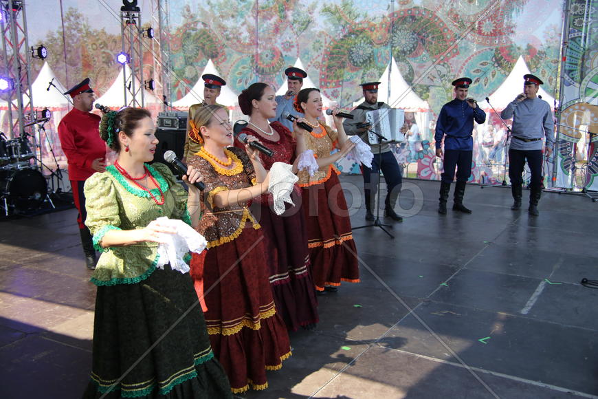 Ансамль казачьей песни "Благовестъ" города Волгограда