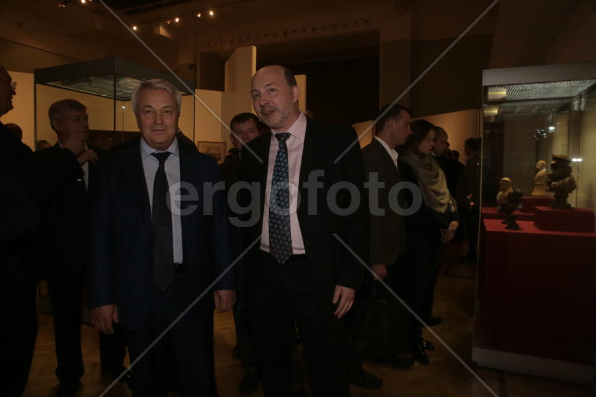 Зам.министра обороны РФ Николай Панков и коллекционер Алексей Егоров.