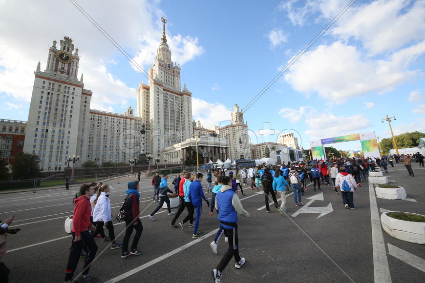 Всероссийский день ходьбы. Старт у высотки