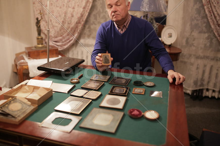 Коллекционер дагерротипов Александр Савинов